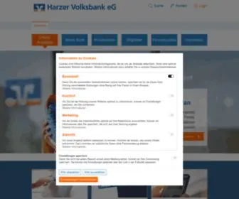 Harzer-Volksbank.de(Harzer Volksbank) Screenshot