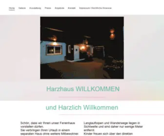 Harzhauswillkommen.de(Harzhauswillkommen) Screenshot