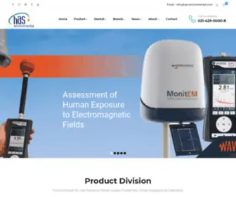 Has-Environmental.com(Home 2) Screenshot