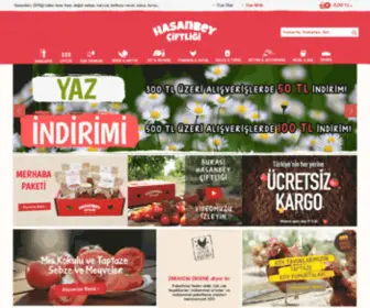 Hasanbey.com(Hasanbey Çiftliği) Screenshot