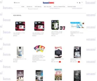 Hasanibooksonline.com(Online Shop) Screenshot