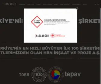 Hasanogluinsaat.com(Hasanoğlu) Screenshot