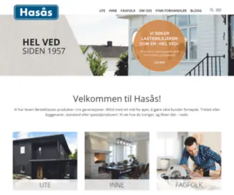 Hasas.no(Velkommen til Hasås) Screenshot