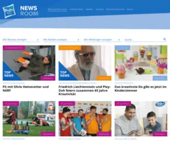 Hasbro-Newsroom.de(Hasbro Newsroom) Screenshot