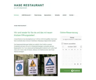 Hase-Restaurant.de(Pur) Screenshot