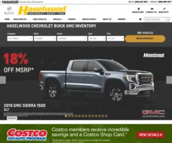 Haselwood.com(Haselwood Chevrolet Buick GMC) Screenshot