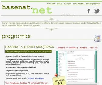 Hasenat.net(Kerim Sitesi) Screenshot