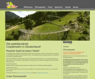 Hasenhorn-Rodelbahn.de(Hasenhorn Rodelbahn) Screenshot