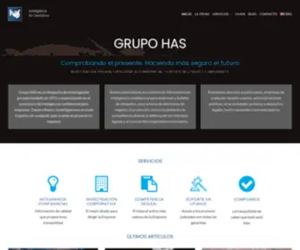 Has.es(Detectives Privados en Barcelona y Madrid Investigadores Privados en Barcelona y Madrid) Screenshot