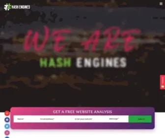 Hashengines.com(Digital Marketing Company) Screenshot