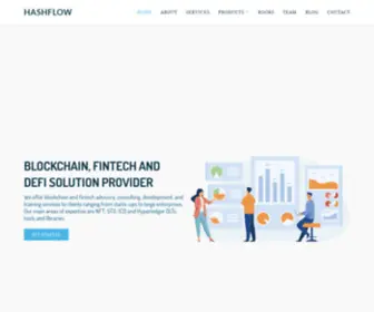 Hashflow.us(Enterprise Blockchain Advisory) Screenshot