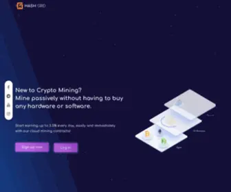 Hashgrid.io(Hash Grid Clouding mining) Screenshot