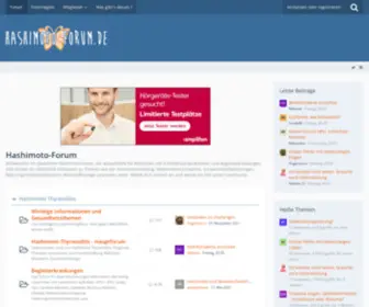 Hashimoto-Forum.de(HASHIMOTO FORUM) Screenshot