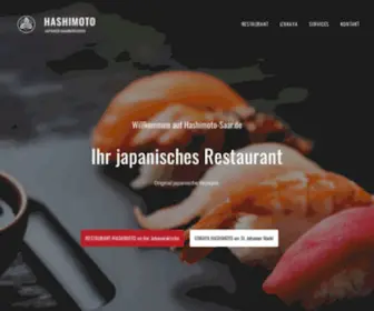 Hashimoto-Saar.de(Japaner Saarbrücken Hashimoto) Screenshot