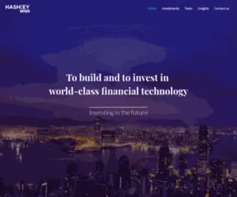 Hashkeycap.com(HashKey Capital) Screenshot