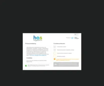 Hashogeschool.nl(HAS green academy) Screenshot