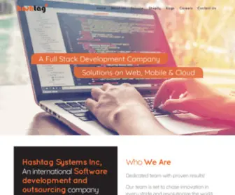 Hashtag-CA.com(Hashtag Systems Inc) Screenshot