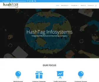 Hashtaginfosystems.com(We involve in creative content development) Screenshot