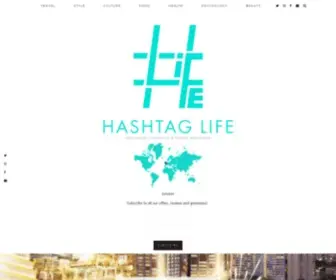 Hashtaglife.co.uk(Hashtag Life) Screenshot