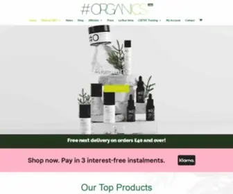 Hashtagorganics.co.uk(Hashtag Organics) Screenshot