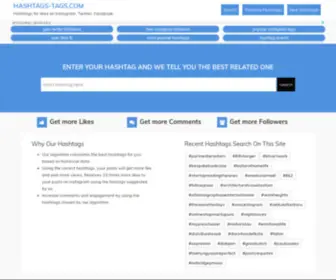 Hashtags-Tags.com(Problème) Screenshot