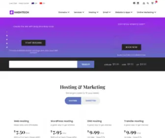 Hashtech.com.au(Home) Screenshot