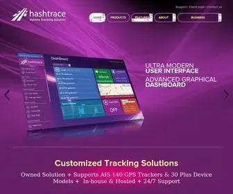 Hashtrace.com(Hashtrace Vehicle Tracking Solutions) Screenshot