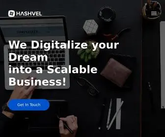 Hashvel.com(Web, Mobile & IoT Development Company) Screenshot