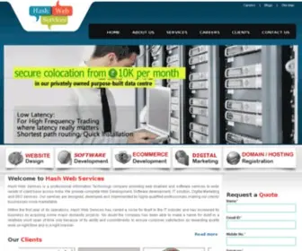 Hashwebservices.com(雅安现亚网络科技有限公司) Screenshot