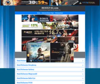 Hasil-SG.com Screenshot