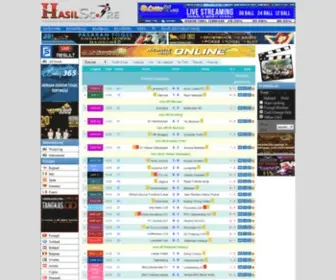 Hasilscore.net Screenshot