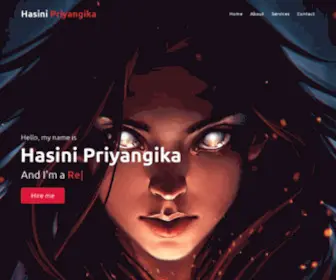 Hasini-Priyangika.xyz(Hasini Priyangika) Screenshot