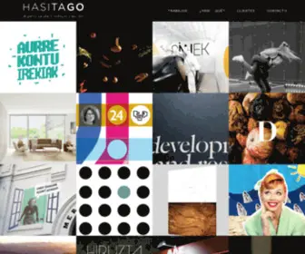 Hasitago.com(Agencia de comunicación Donostia) Screenshot