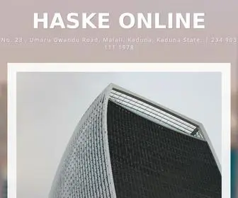 Haske.ng(HASKE ONLINE) Screenshot