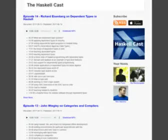 Haskellcast.com(Haskellcast) Screenshot