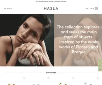 Haslajewelry.com(Hasla Official) Screenshot