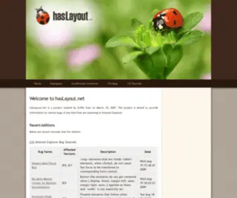 Haslayout.net(By Zoffix Znet) Screenshot