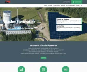 Haslev-Fjernvarme.dk(Forside) Screenshot