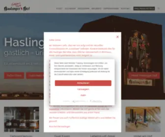 Haslinger-Hof.de(Erlebnispark Haslinger Hof) Screenshot