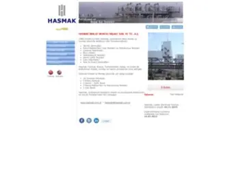 Hasmak.com.tr(HASMAK İMALAT MONTAJ İNŞAAT SAN) Screenshot