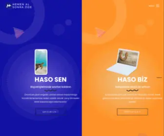 Haso.com.tr(Hemen Al Sonra Öde) Screenshot