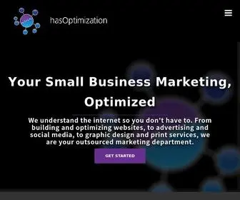 Hasoptimization.com(Online marketing) Screenshot