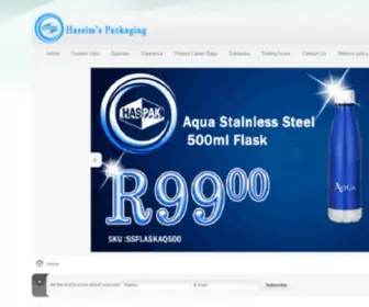 Haspak.co.za(Hassims Packaging) Screenshot