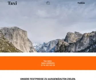 Hasret.net(Taxi Sahin in Solingen) Screenshot