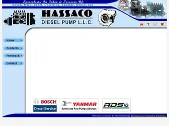 Hassacodubai.com(HassacoDiesel Pumps LLC) Screenshot