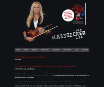 Hassbecker.de(Uwe Hassbecker) Screenshot