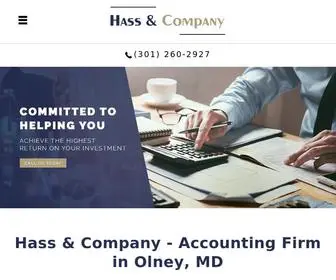 HasscPa.com(Hass & Company) Screenshot