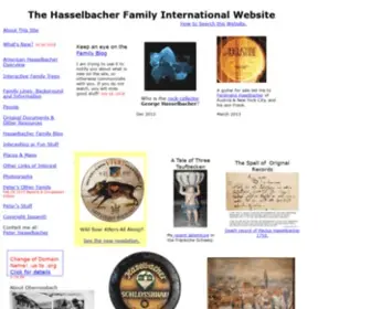 Hasselbacher.org(Hasselbacher Family Website) Screenshot