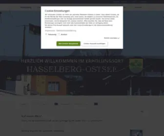 Hasselberg-Ostsee.de(Hasselberg an der Ostsee) Screenshot