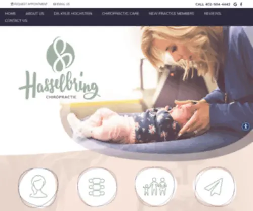 Hasselbringchiro.com(Chiropractor Omaha NE) Screenshot